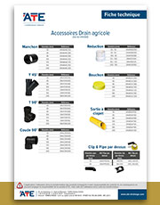 FT accessoires de drainage agricole