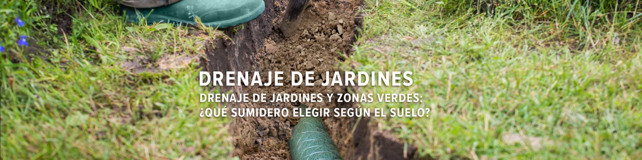 Drenaje de jardines Fiberdrain TP