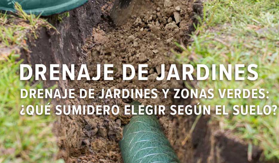 Drenaje de jardines Fiberdrain TP