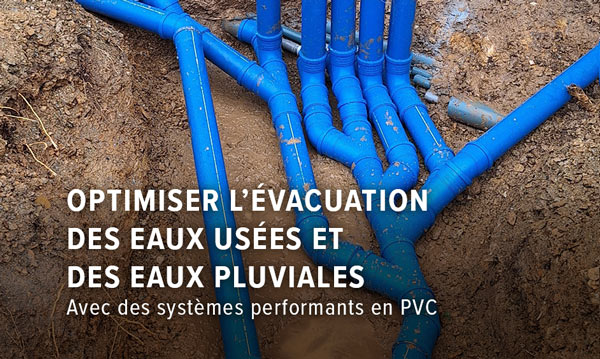 évacuation eaux pluviales et eaux usées